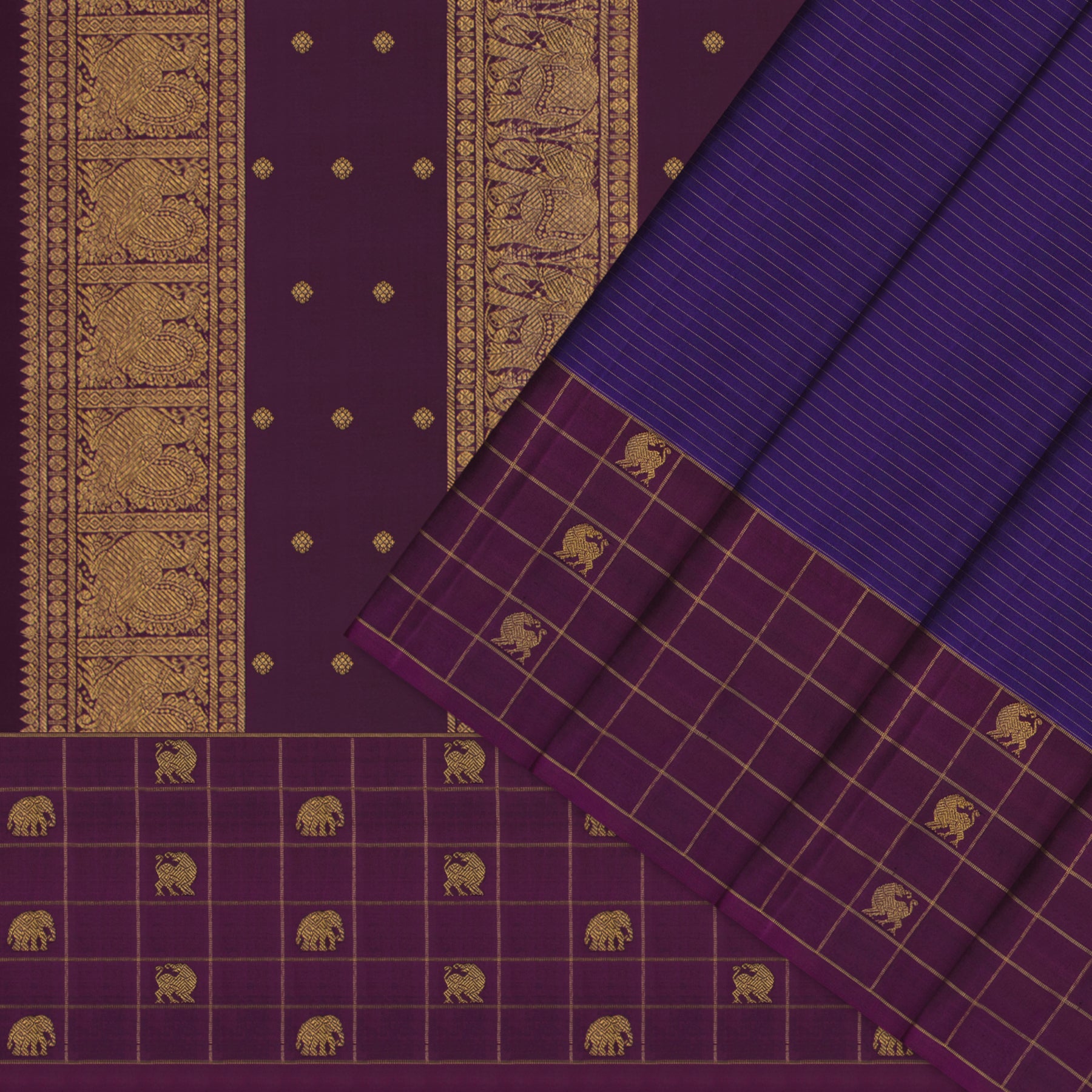 Kanakavalli Kanjivaram Silk Sari 26-599-HS001-01476