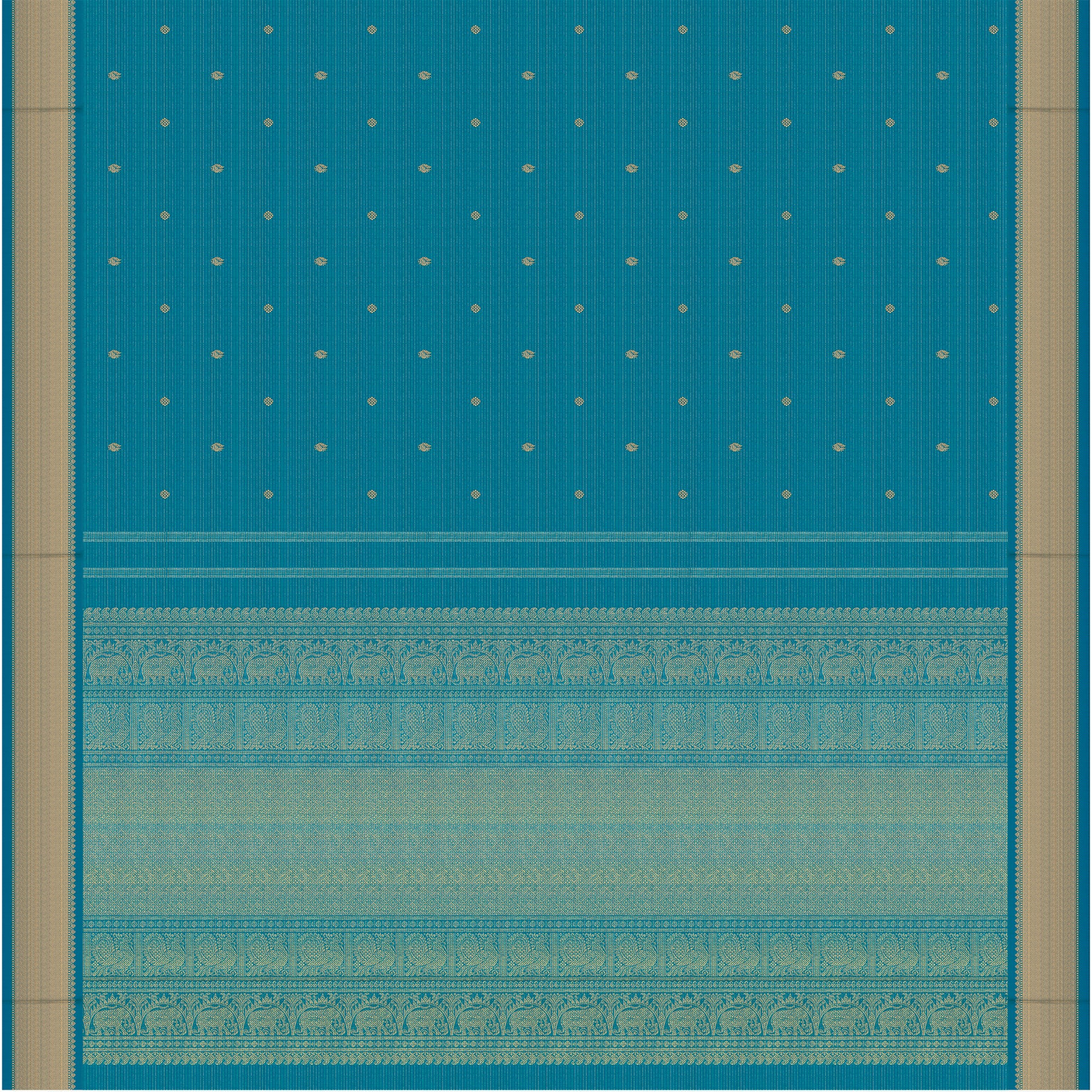 Kanakavalli Kanjivaram Silk Sari 26-599-HS001-01491 - Full View