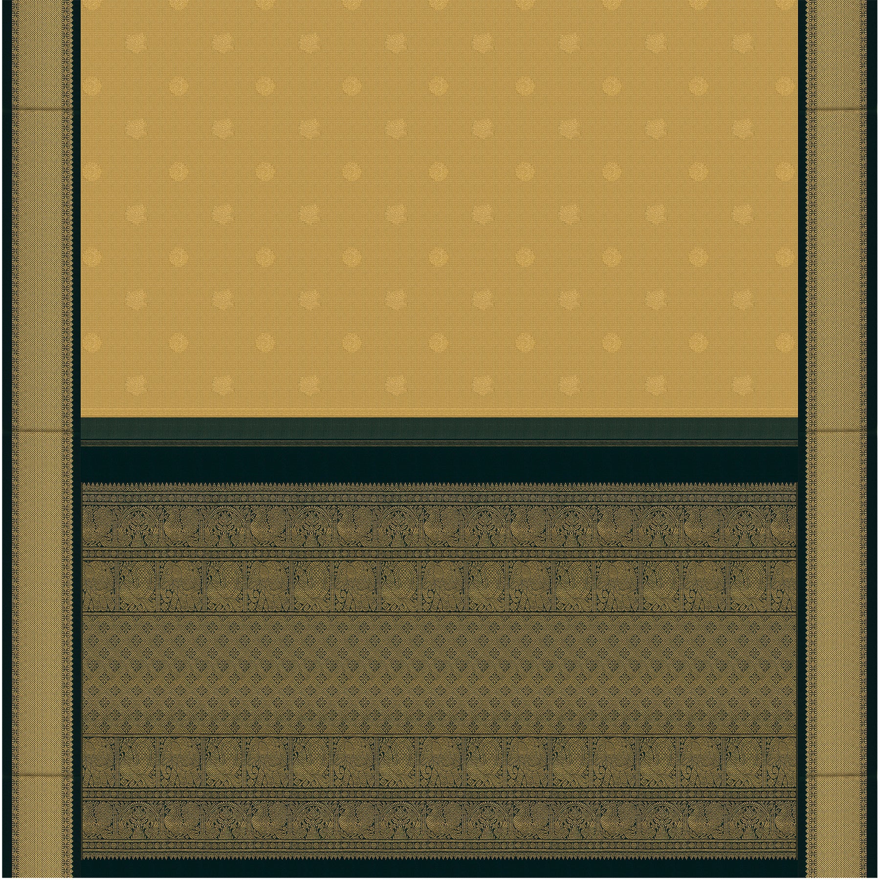 Kanakavalli Kanjivaram Silk Sari 26-599-HS001-01524 - Full View