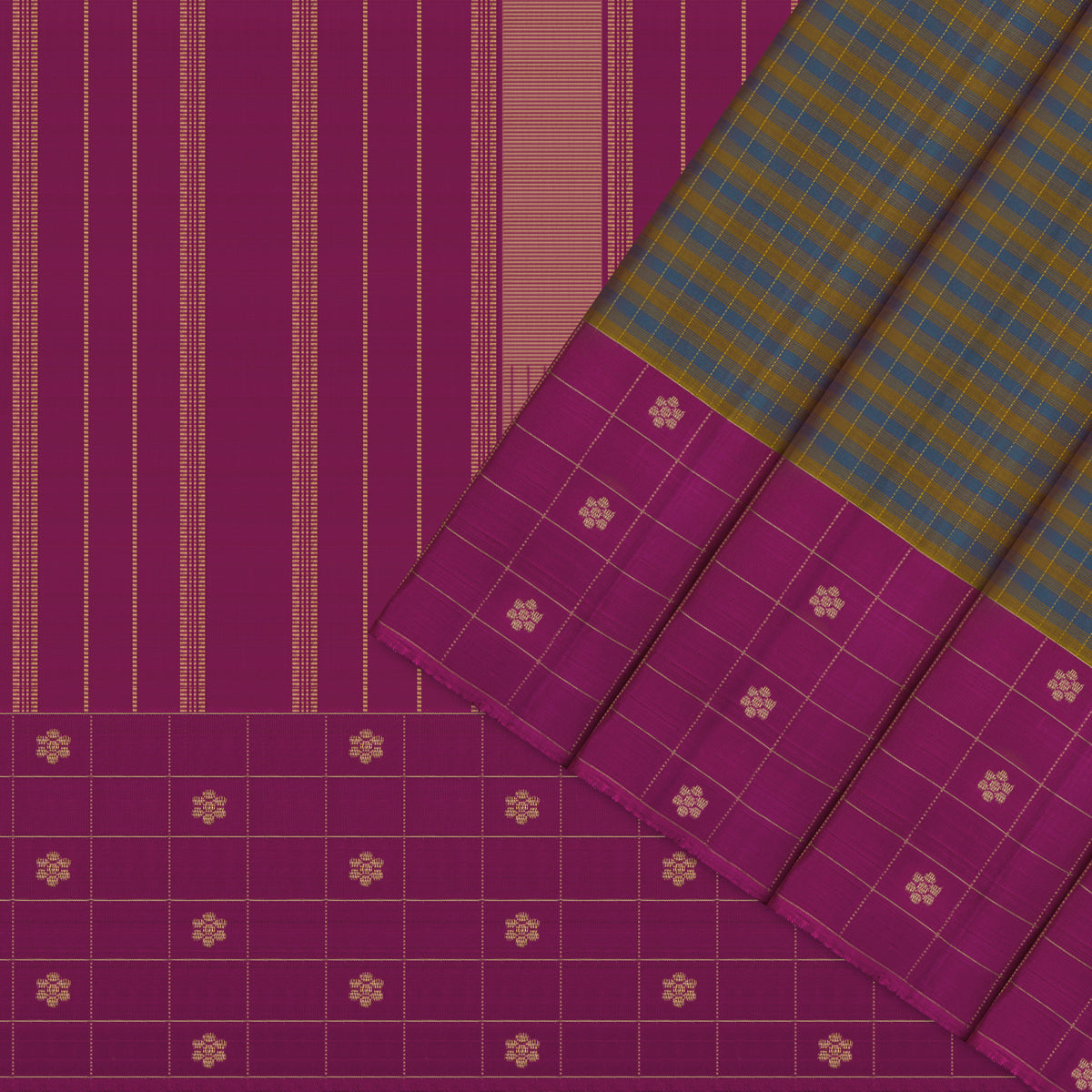 Kanakavalli Kanjivaram Silk Sari 26-599-HS001-01530 - Cover View