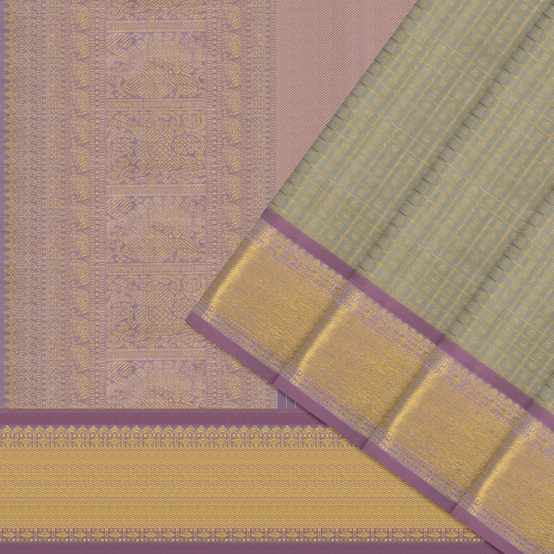 Kanakavalli Kanjivaram Silk Sari 26-599-HS001-02373 - Cover View