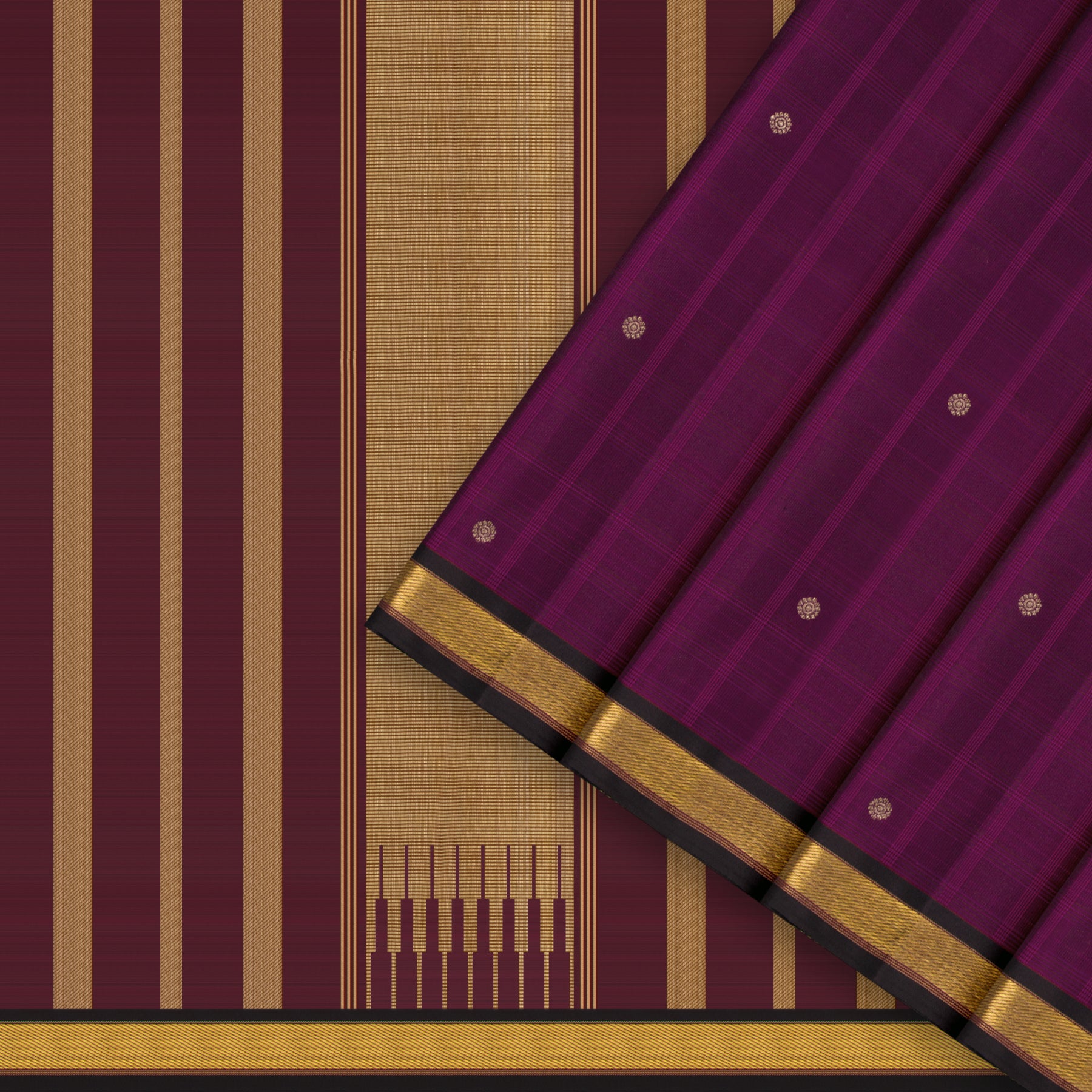 Kanakavalli Kanjivaram Silk Sari 26-599-HS001-02389 - Cover View