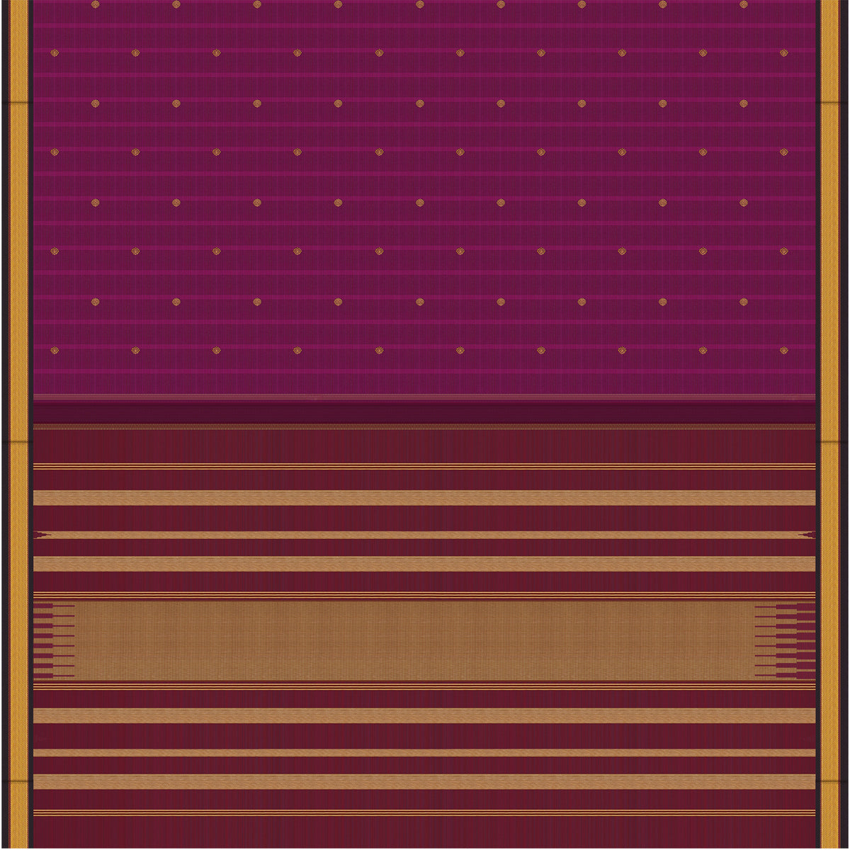 Kanakavalli Kanjivaram Silk Sari 26-599-HS001-02390 - Full View