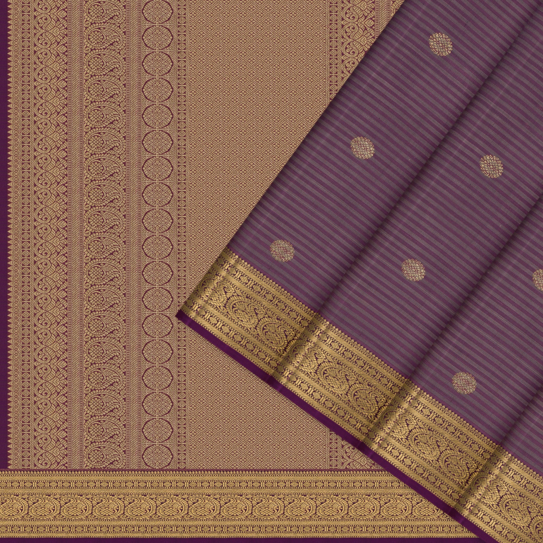 Kanakavalli Kanjivaram Silk Sari 26-599-HS001-02414 - Cover View