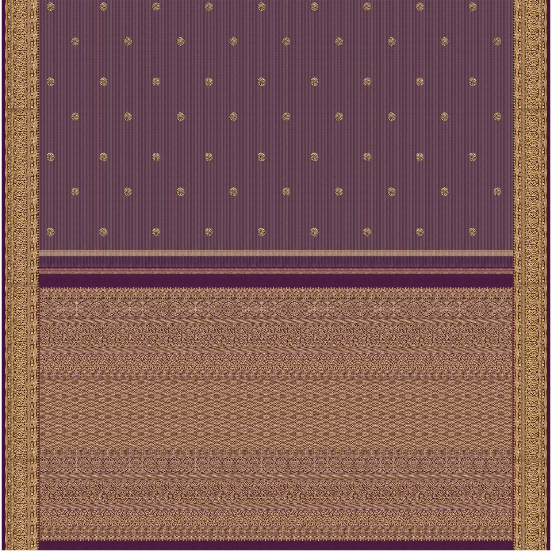Kanakavalli Kanjivaram Silk Sari 26-599-HS001-02414 - Full View