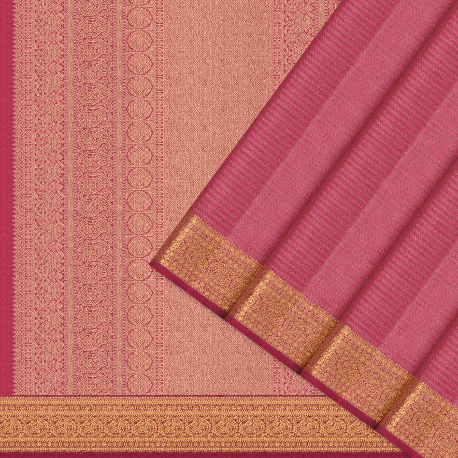 Kanakavalli Kanjivaram Silk Sari 26-599-HS001-02421 - Cover View