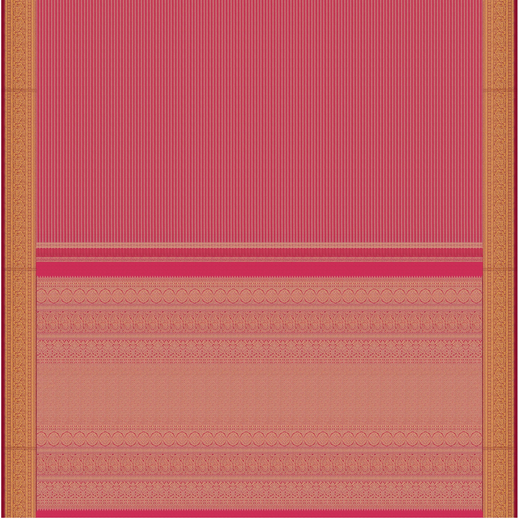 Kanakavalli Kanjivaram Silk Sari 26-599-HS001-02421 - Full View