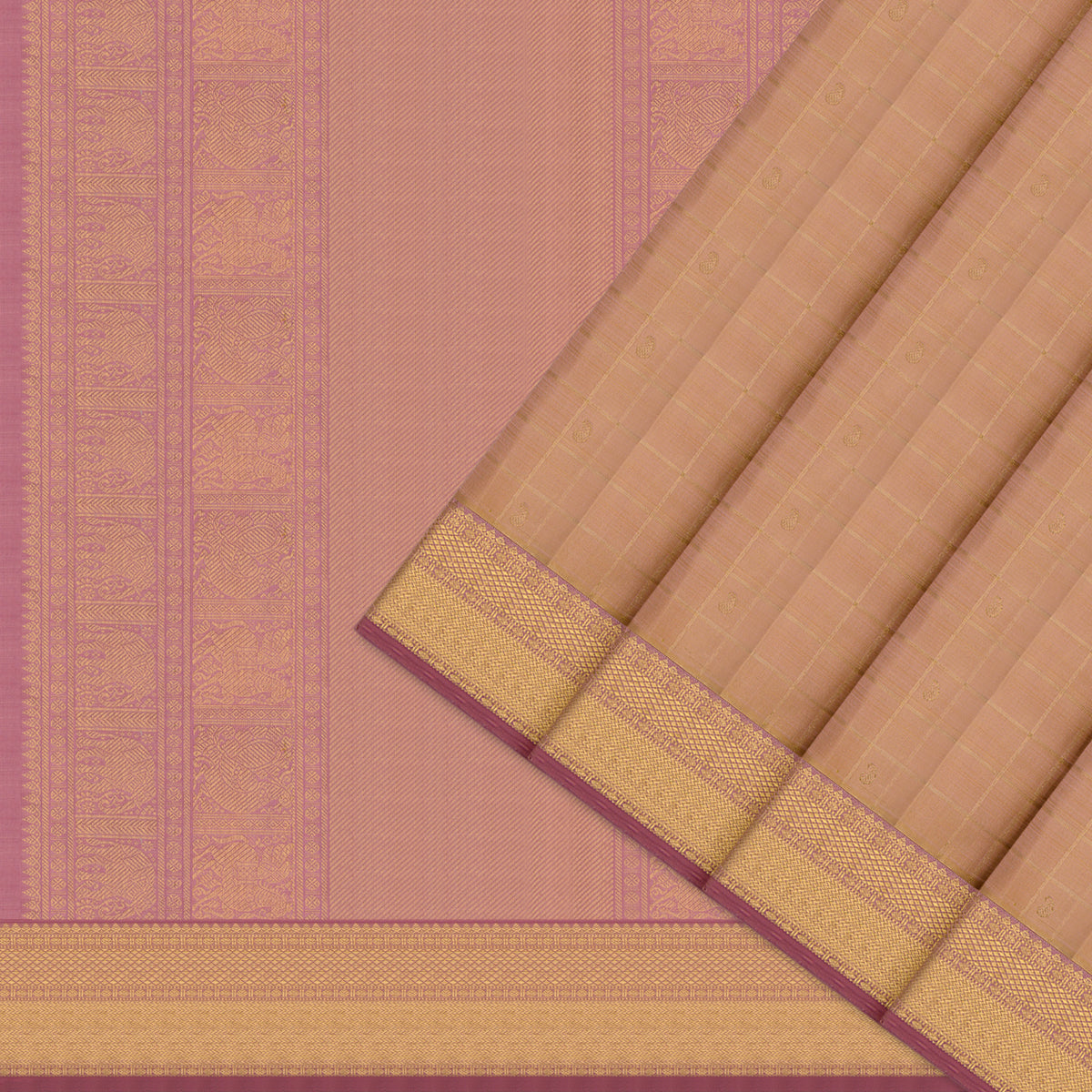 Kanakavalli Kanjivaram Silk Sari 26-599-HS001-02442 - Cover View