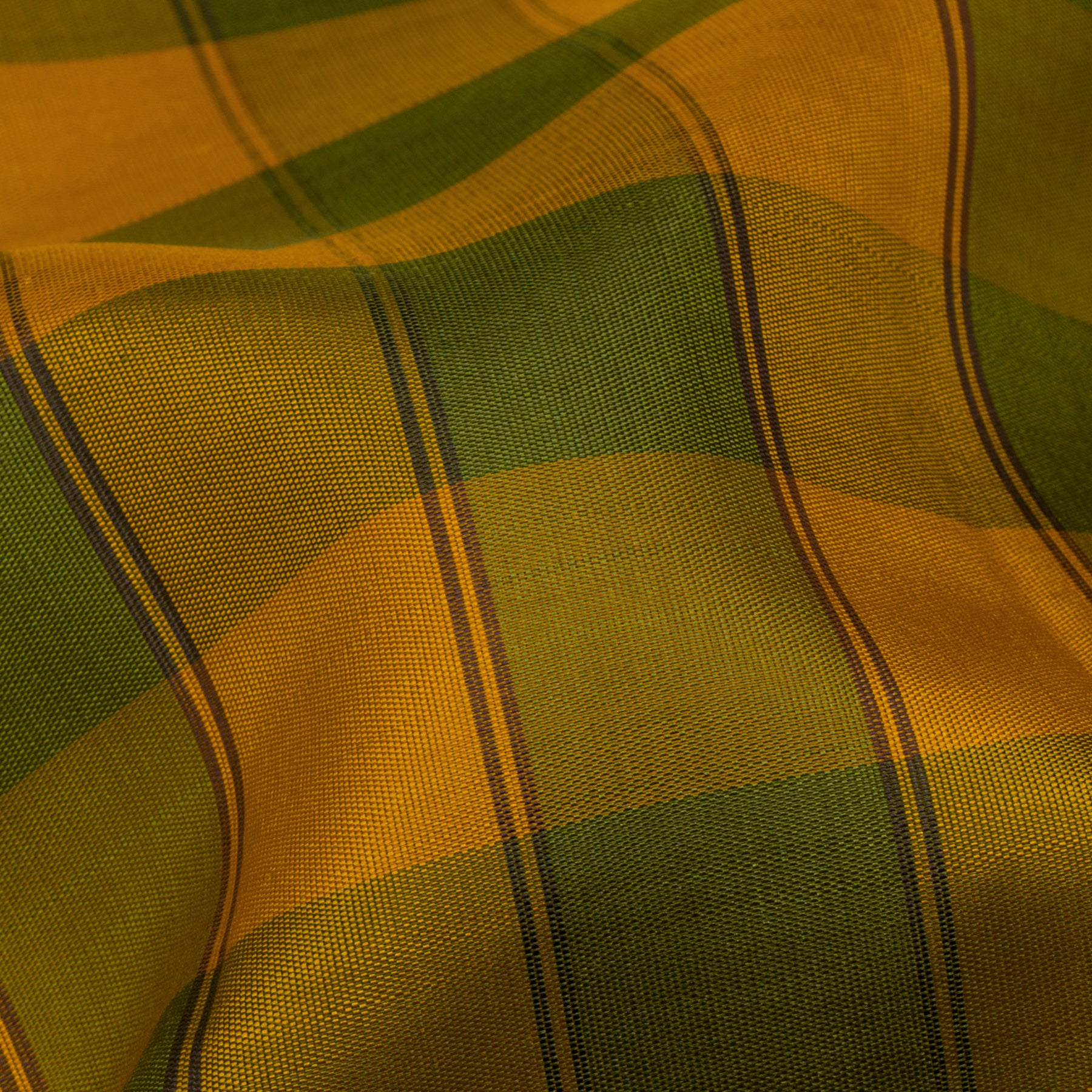 Kanakavalli Kanjivaram Silk Sari 26-599-HS001-02449 - Fabric View