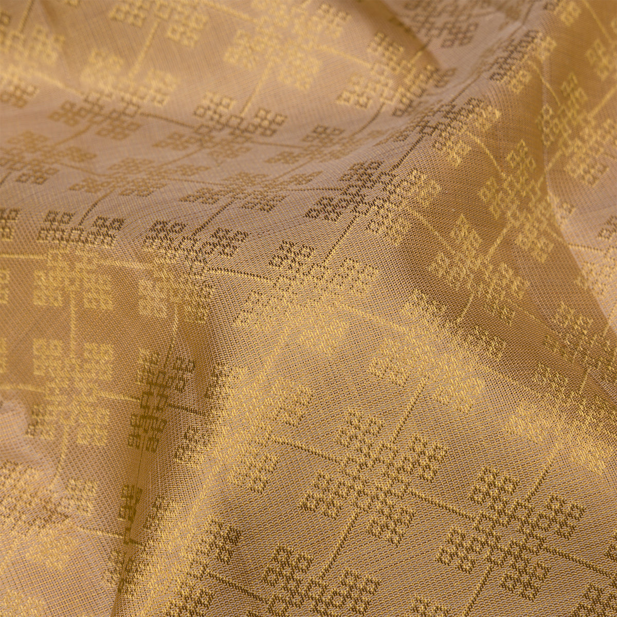 Kanakavalli Kanjivaram Silk Sari 26-599-HS001-02451 - Fabric View