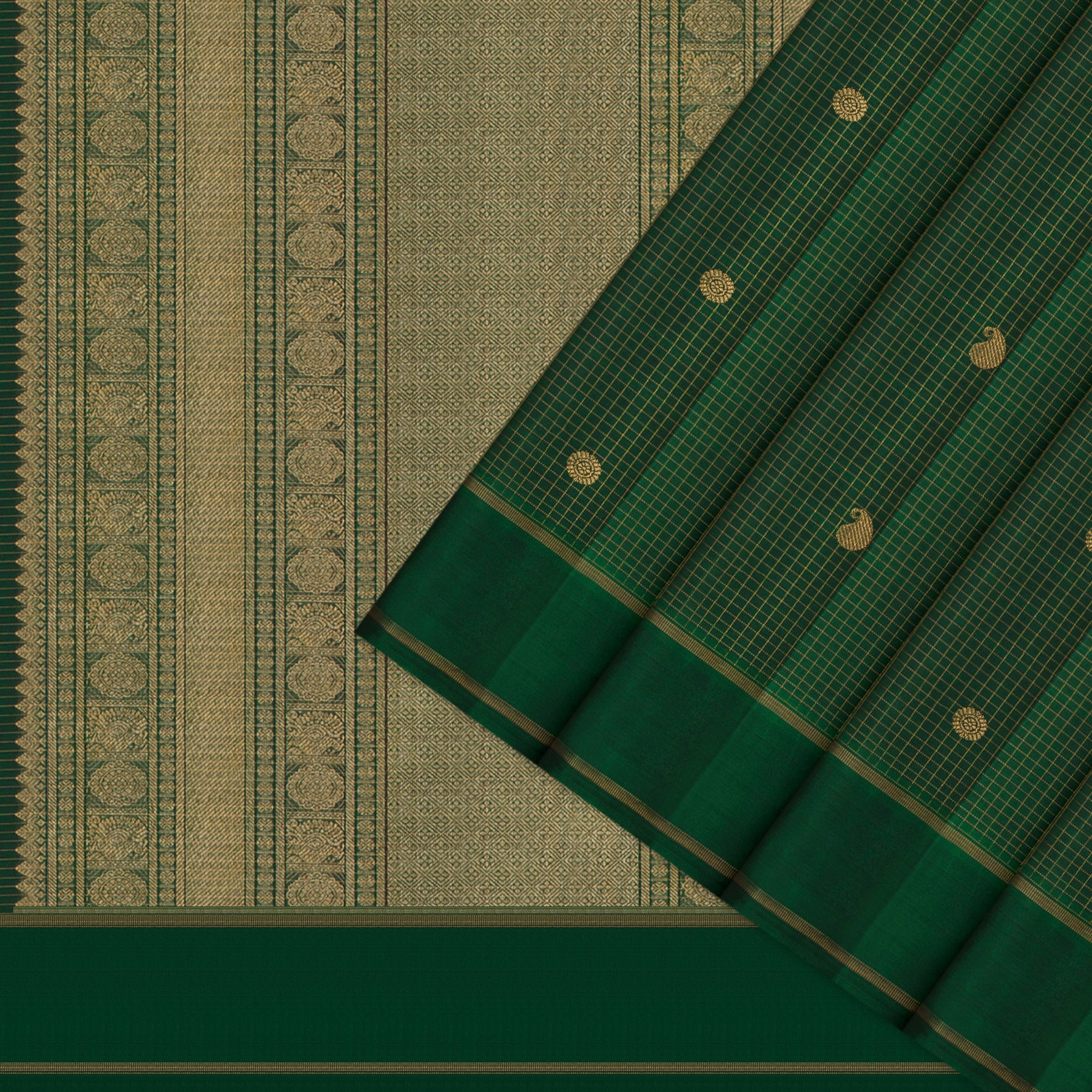 Kanakavalli Kanjivaram Silk Sari 26-599-HS001-02488 - Cover View