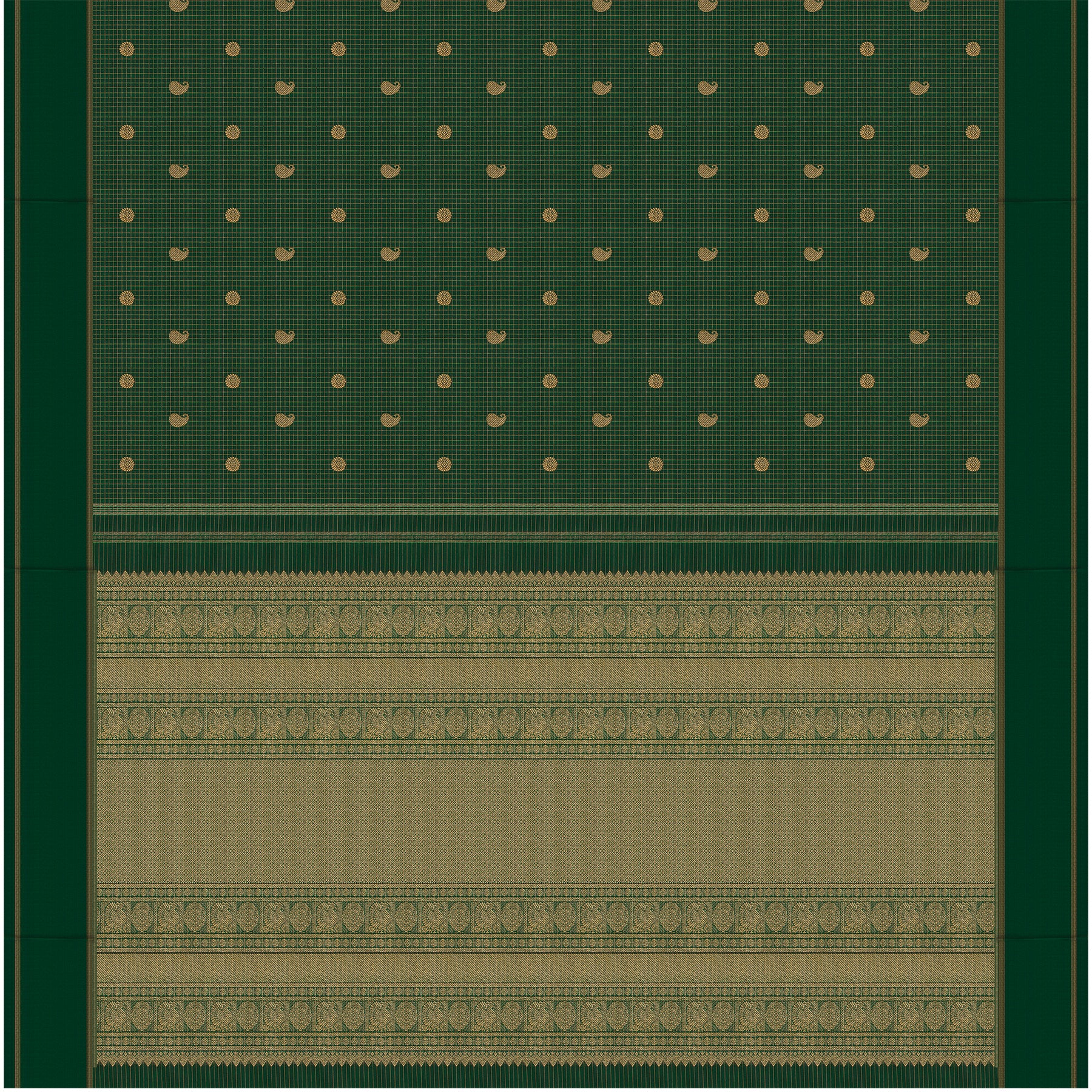 Kanakavalli Kanjivaram Silk Sari 26-599-HS001-02488 - Full View