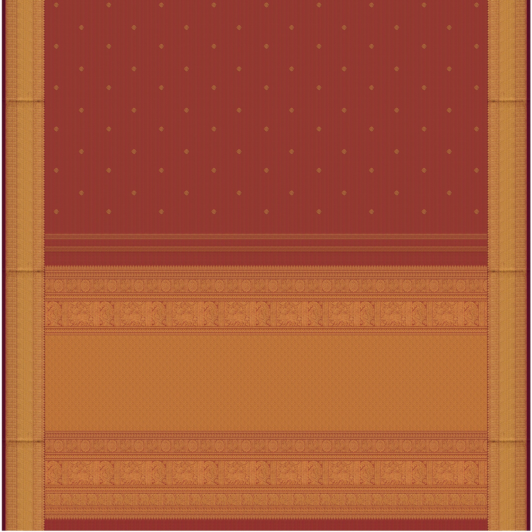 Kanakavalli Kanjivaram Silk Sari 26-599-HS001-03021 - Full View