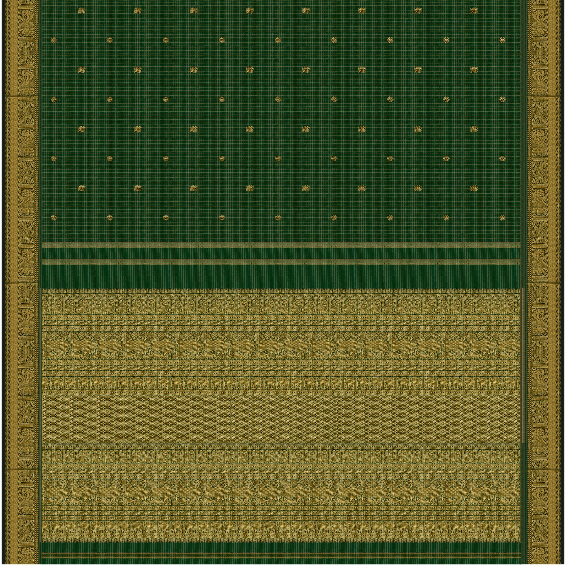 Kanakavalli Kanjivaram Silk Sari 26-599-HS001-03036 - Full View