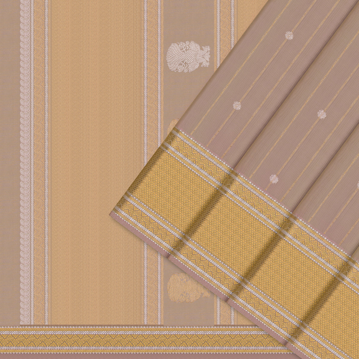 Kanakavalli Kanjivaram Silk Sari 26-599-HS001-03050 - Cover View