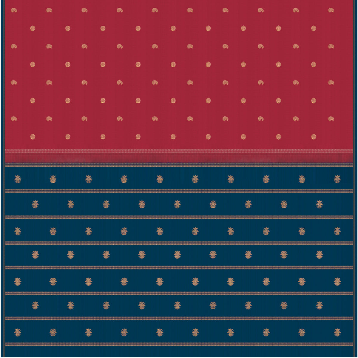 Kanakavalli Kanjivaram Silk Sari 26-599-HS001-03055 - Full View