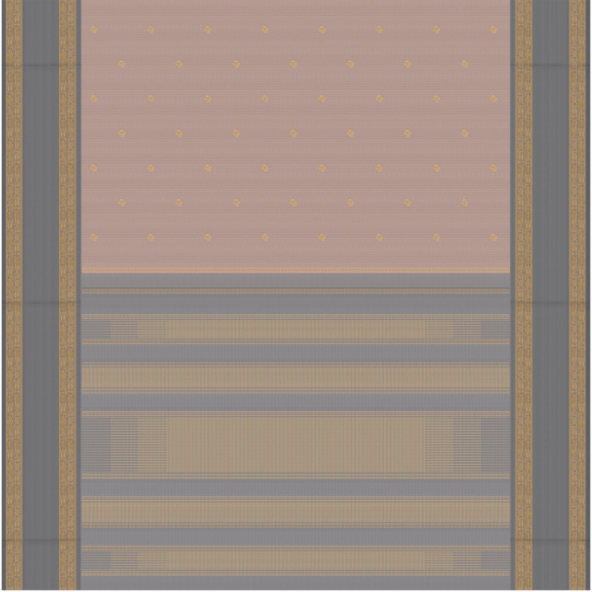 Kanakavalli Kanjivaram Silk Sari 26-599-HS001-03057 - Full View