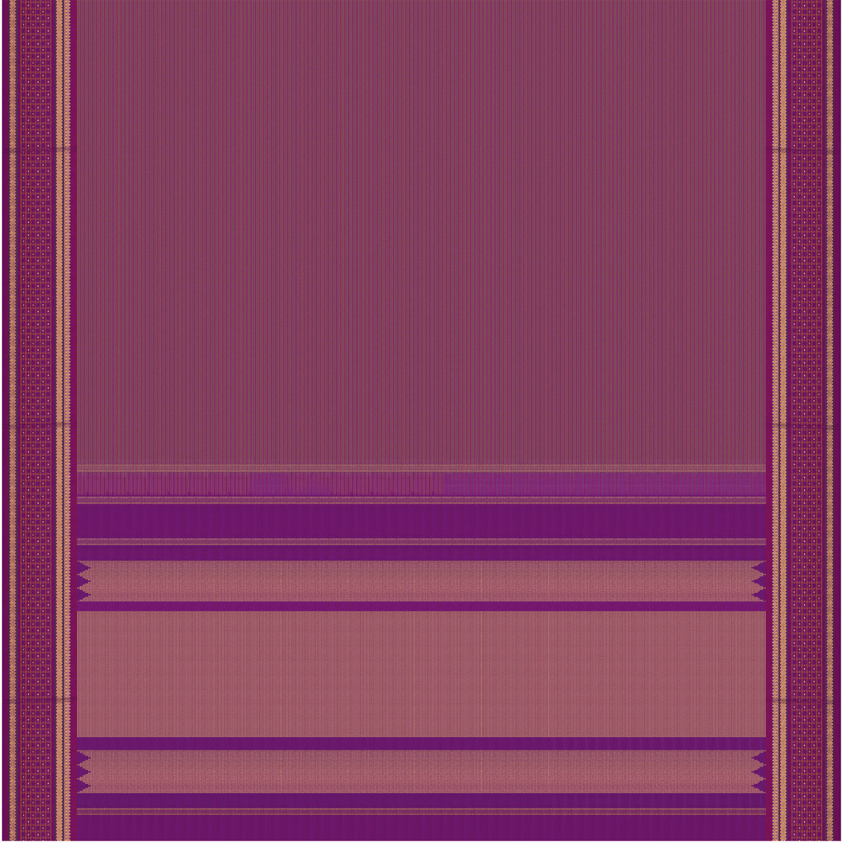 Kanakavalli Kanjivaram Silk Sari 26-599-HS001-03068 - Full View