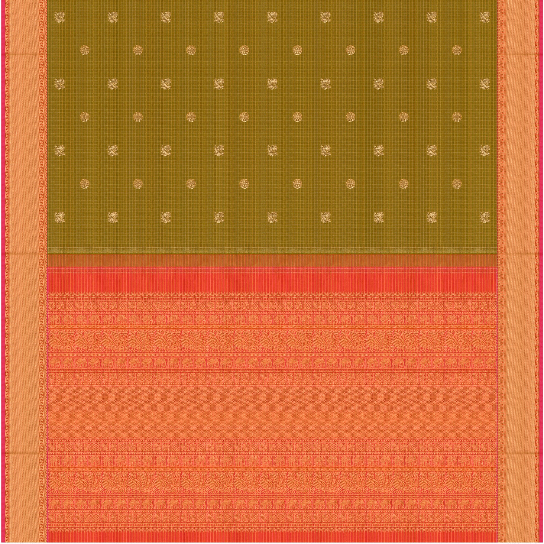 Kanakavalli Kanjivaram Silk Sari 26-599-HS001-03073 - Full View