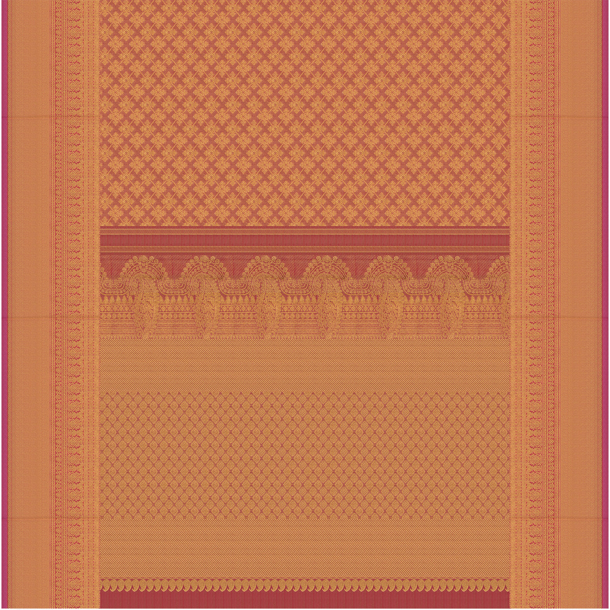 Kanakavalli Kanjivaram Silk Sari 26-599-HS001-03085 - Full View
