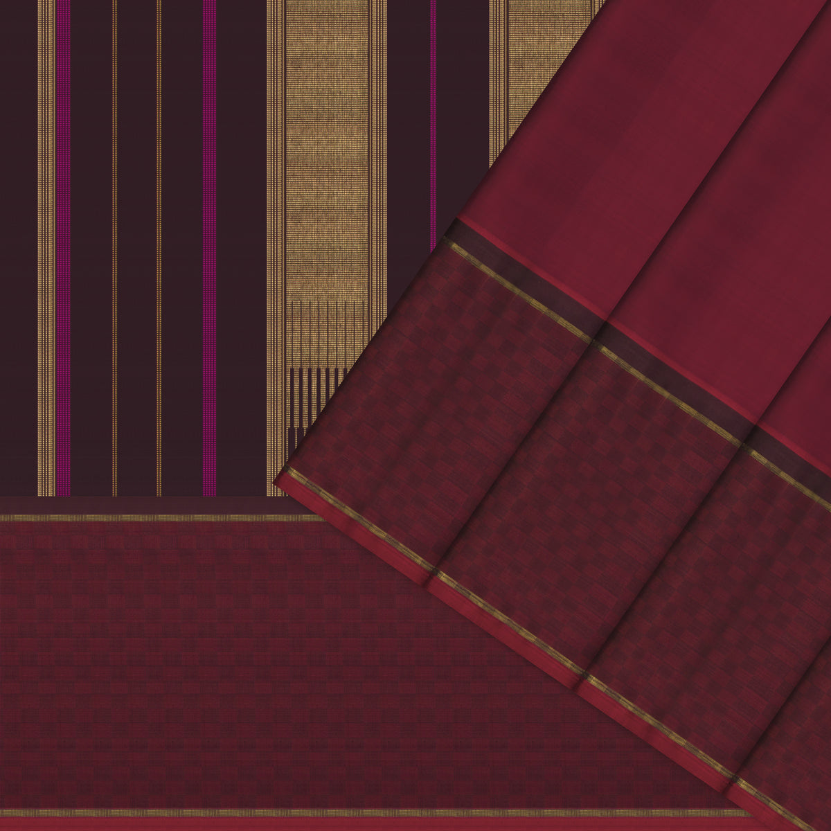 Kanakavalli Kanjivaram Silk Sari 26-599-HS001-03090 - Cover View