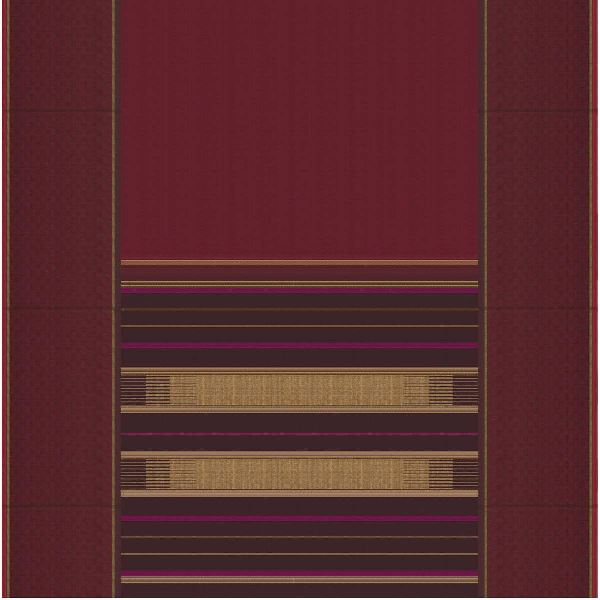 Kanakavalli Kanjivaram Silk Sari 26-599-HS001-03090 - Full View
