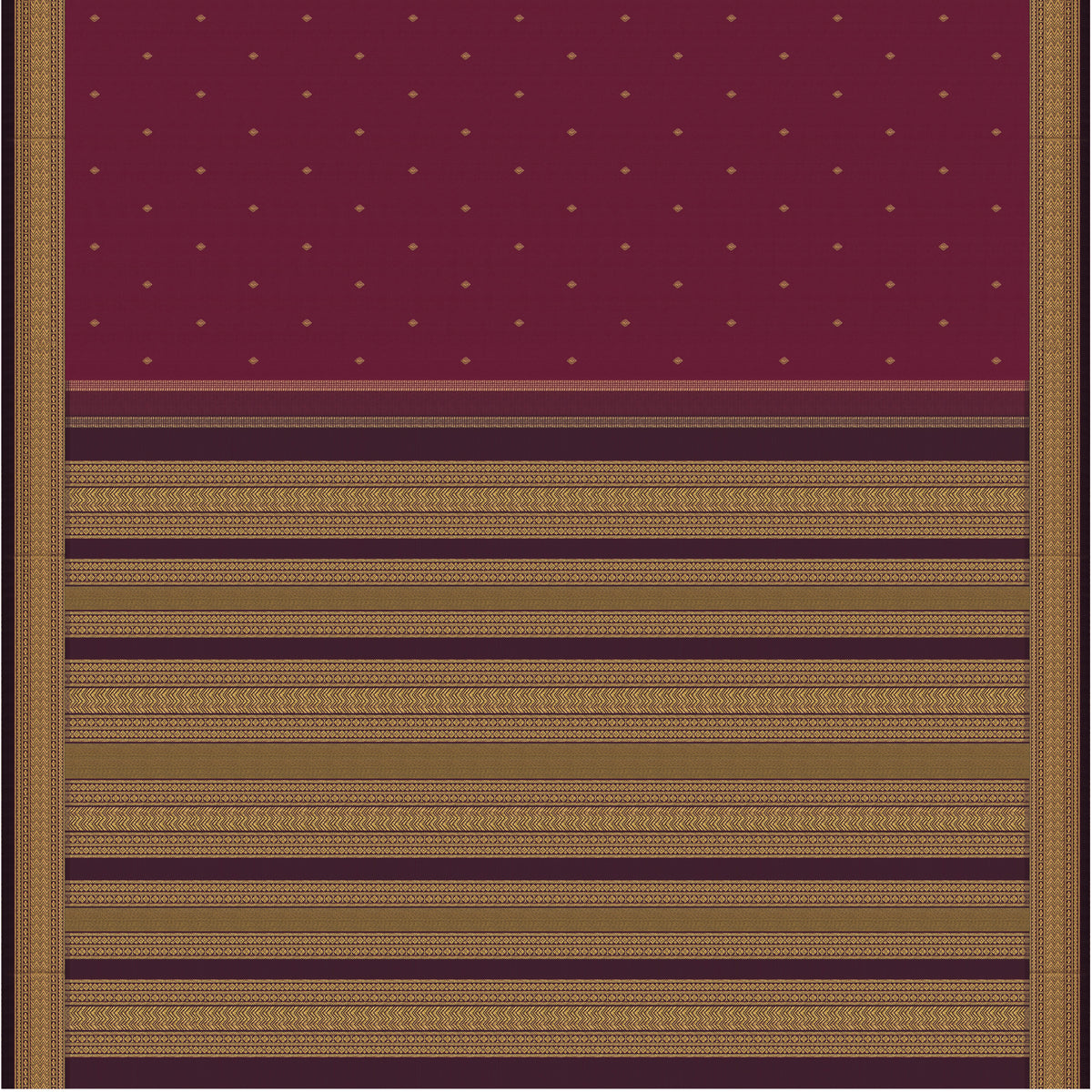 Kanakavalli Kanjivaram Silk Sari 26-599-HS001-03097 - Full View