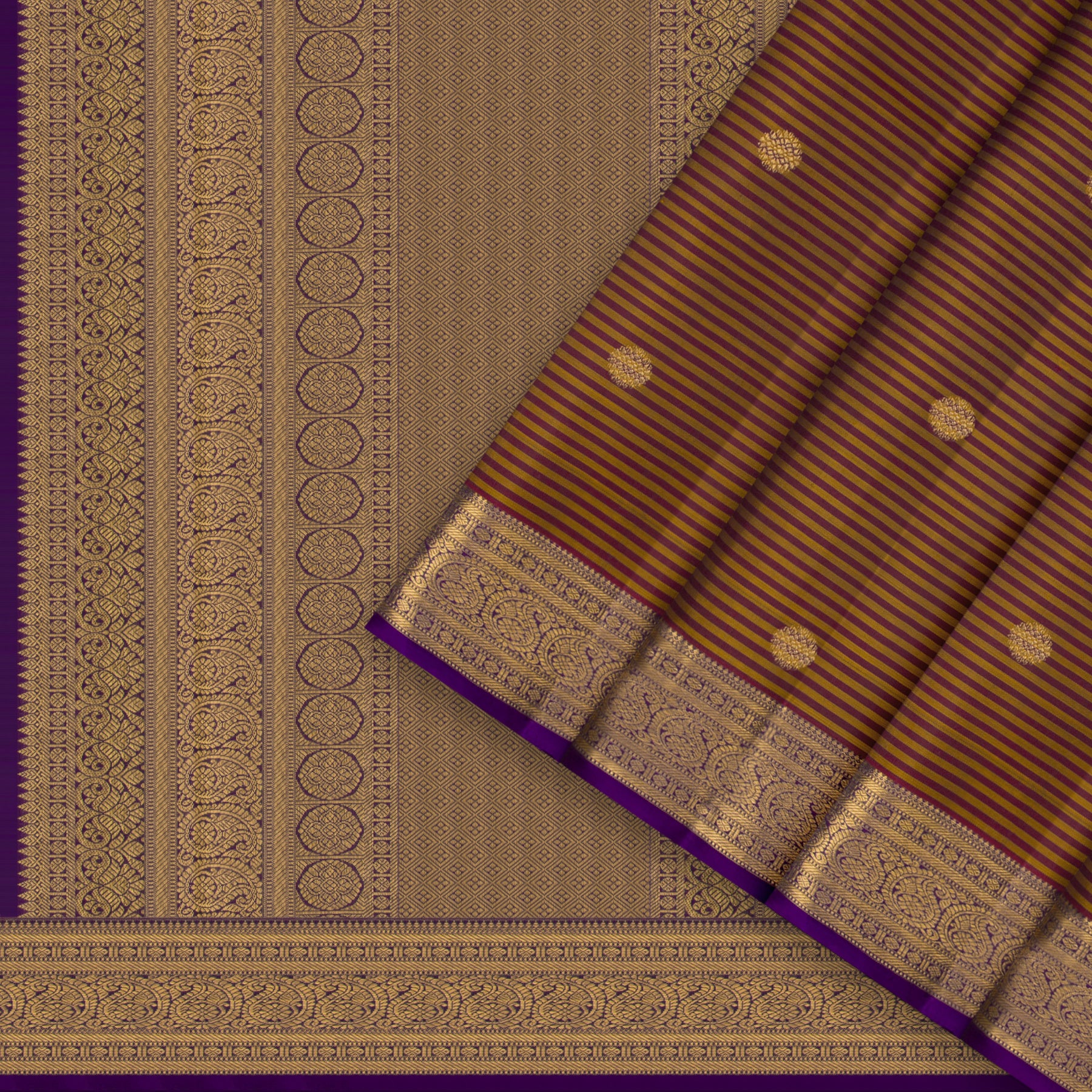 Kanakavalli Kanjivaram Silk Sari 26-599-HS001-03111 - Cover View