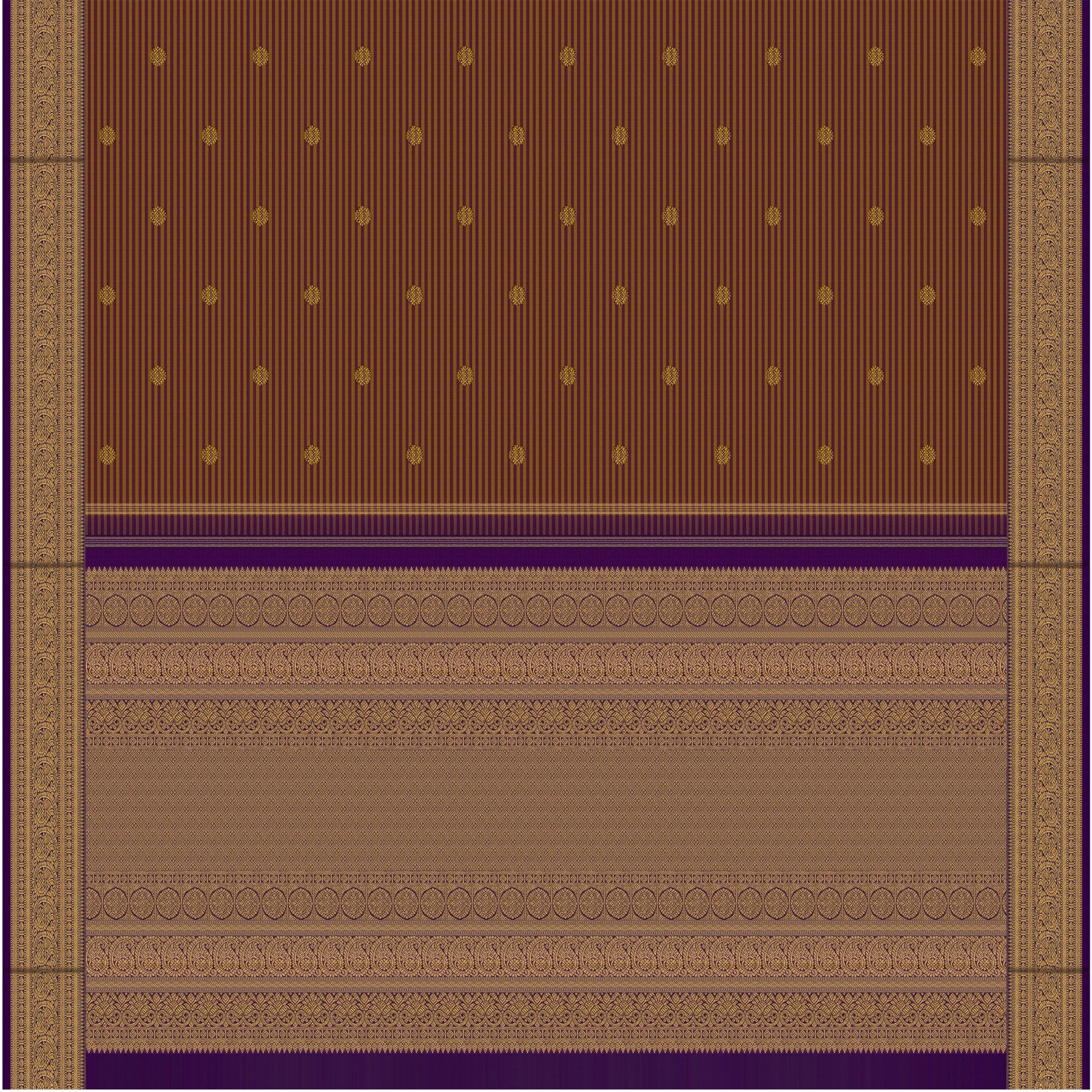 Kanakavalli Kanjivaram Silk Sari 26-599-HS001-03111 - Full View