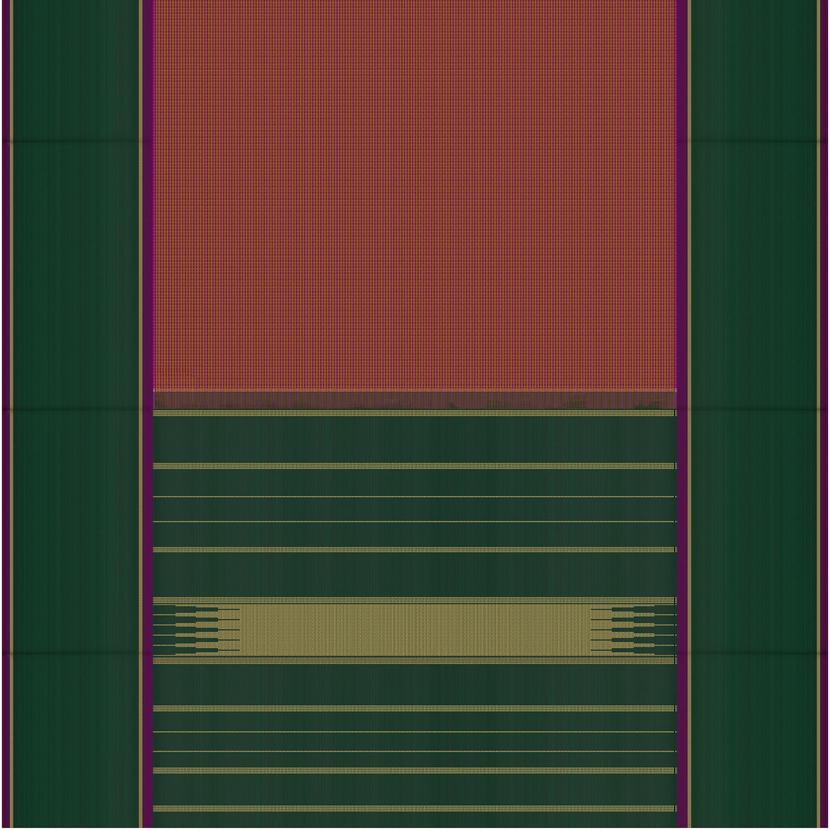 Kanakavalli Kanjivaram Silk Sari 26-599-HS001-03121 - Full View