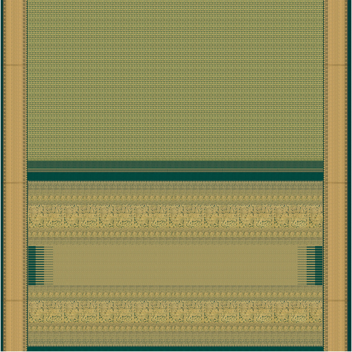 Kanakavalli Kanjivaram Silk Sari 26-599-HS001-04283 - Full View