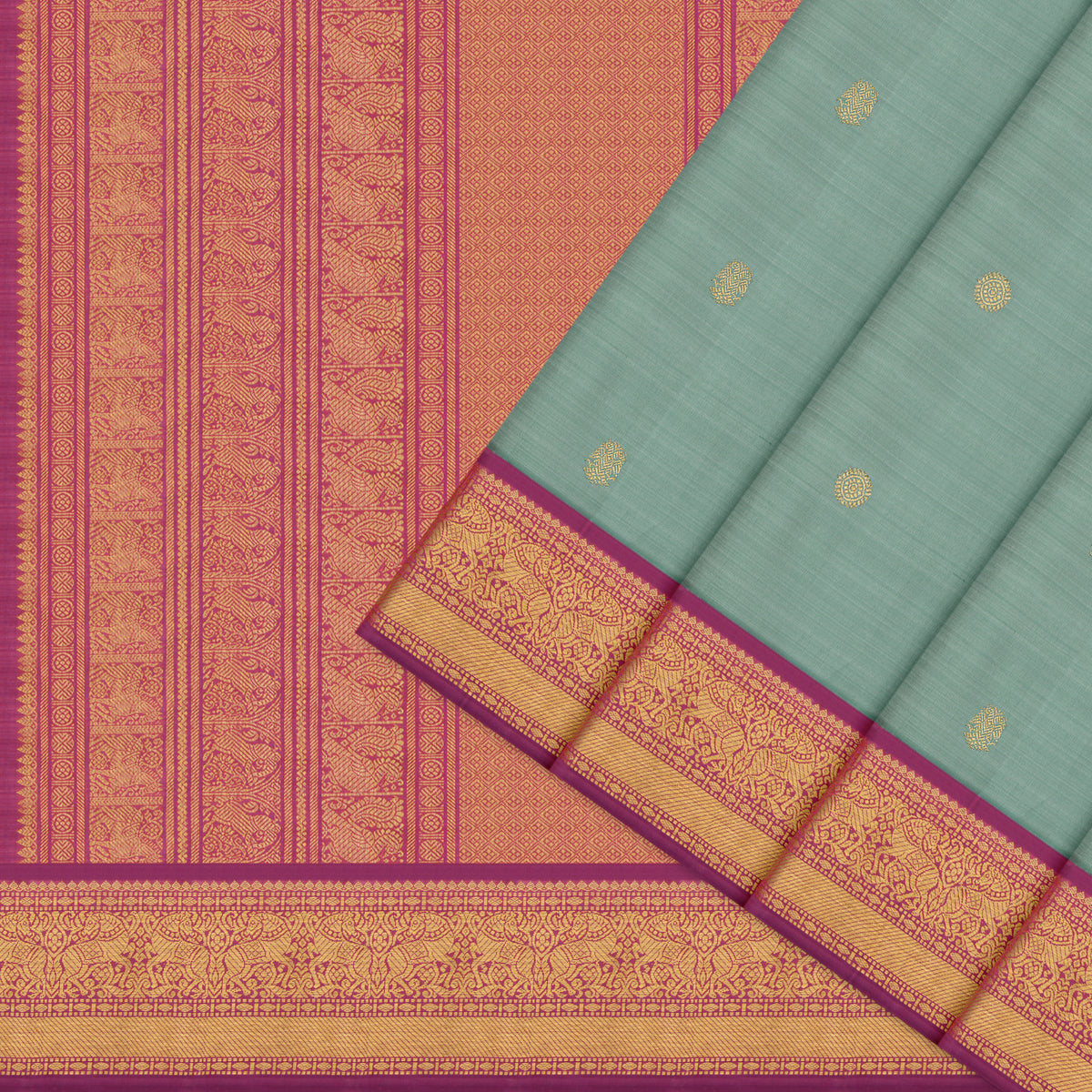 Kanakavalli Kanjivaram Silk Sari 26-599-HS001-04310 - Cover View