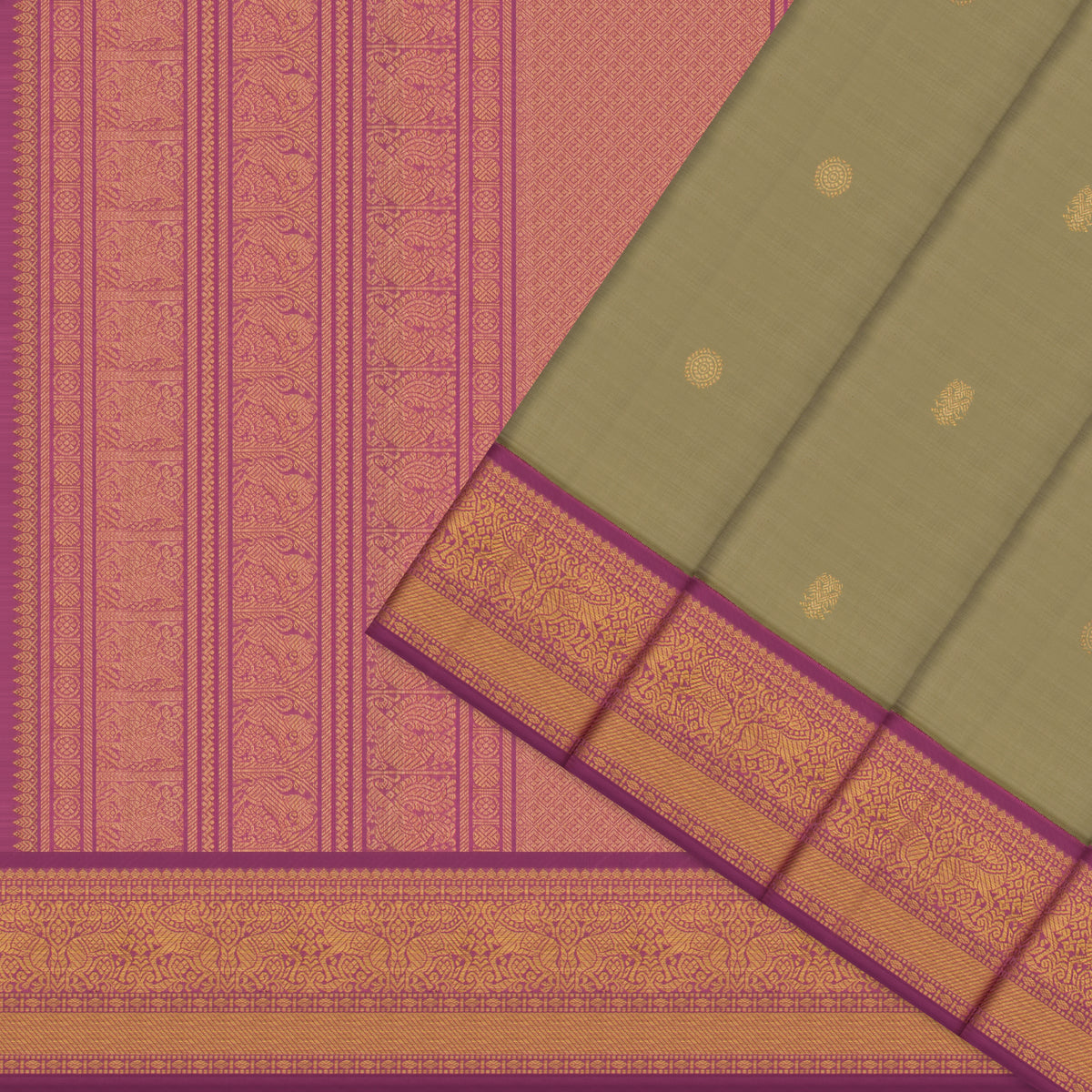 Kanakavalli Kanjivaram Silk Sari 26-599-HS001-04311 - Cover View