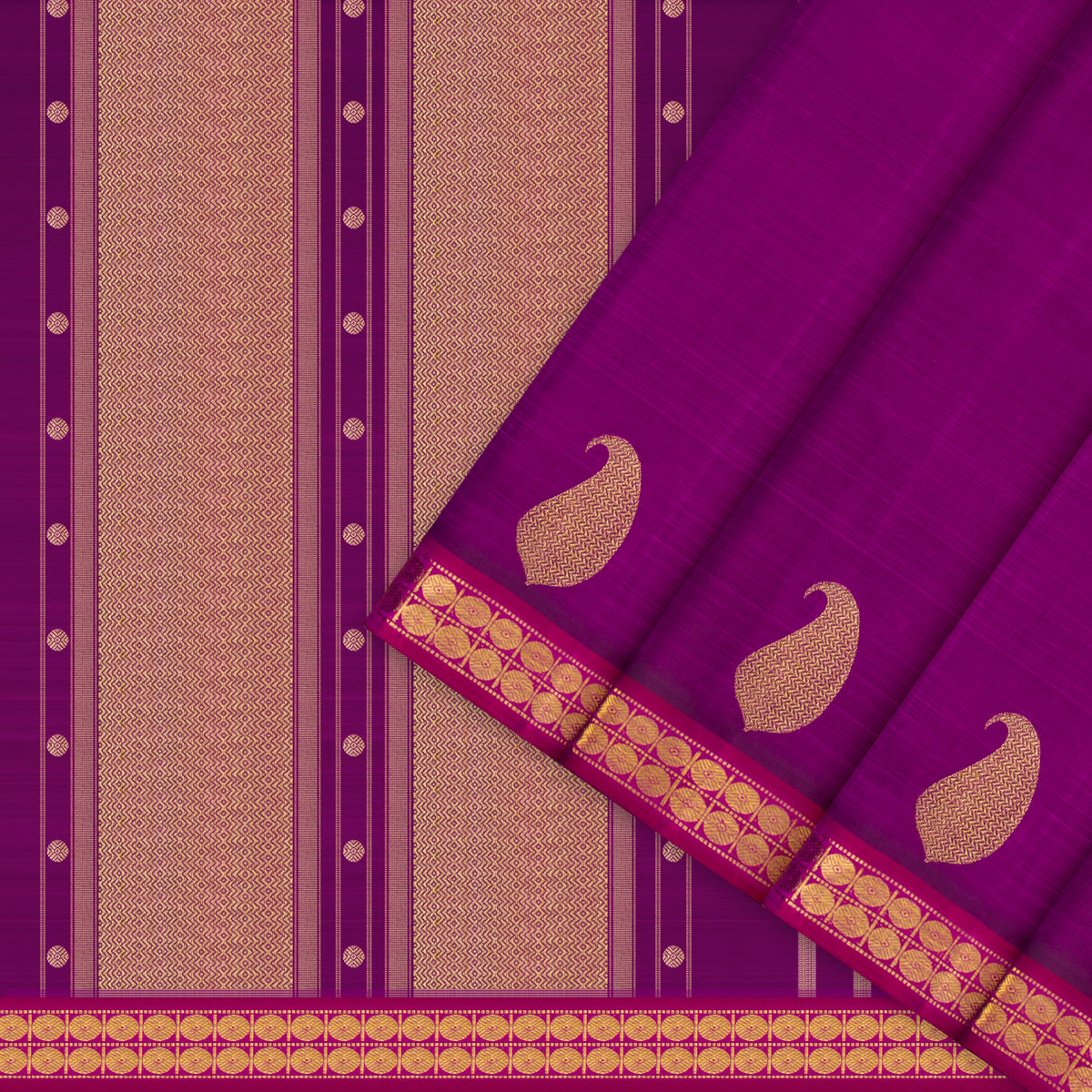 Kanakavalli Kanjivaram Silk Sari 26-599-HS001-04323 - Cover View