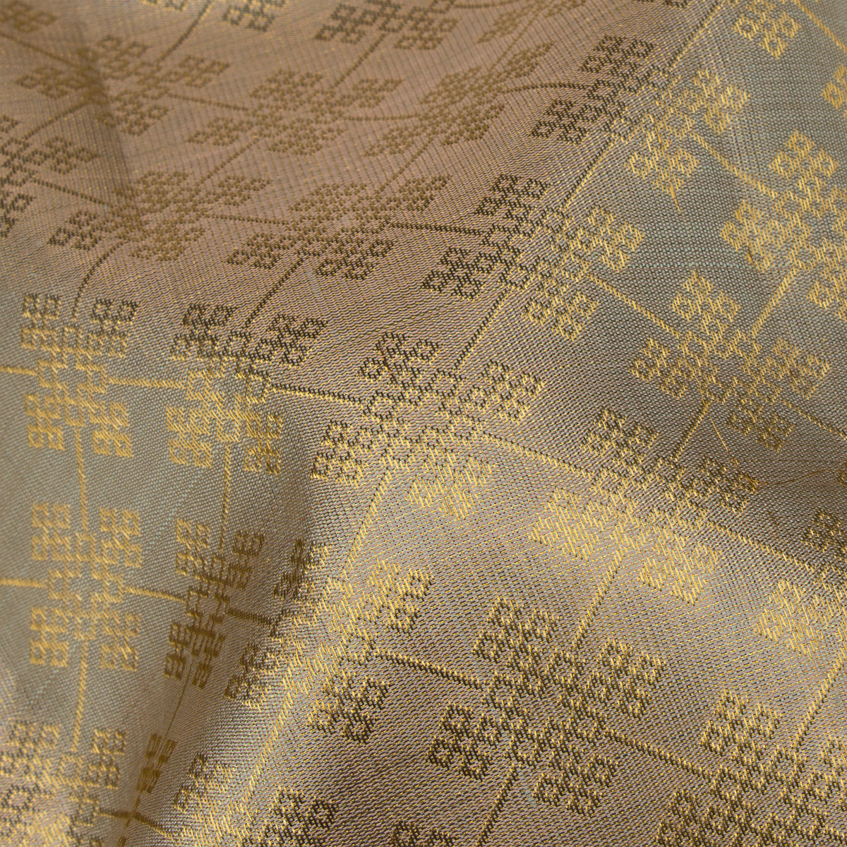 Kanakavalli Kanjivaram Silk Sari 26-599-HS001-04391 - Fabric View