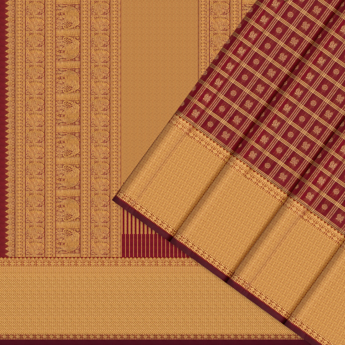 Kanakavalli Kanjivaram Silk Sari 26-599-HS001-04394 - Cover View