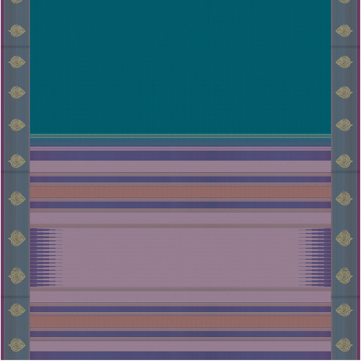 Kanakavalli Kanjivaram Silk Sari 26-599-HS001-04402 - Full View