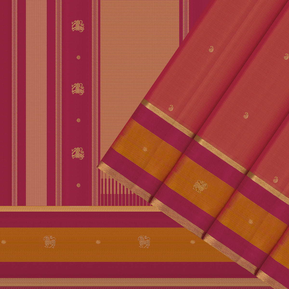 Kanakavalli Kanjivaram Silk Sari 26-599-HS001-04411 - Cover View