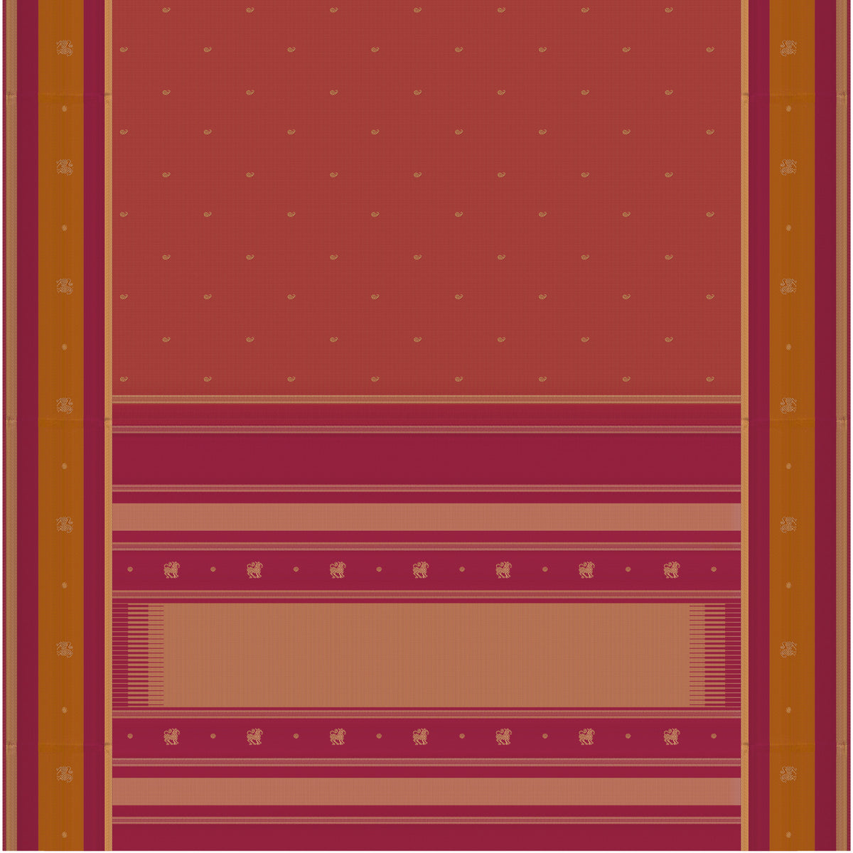 Kanakavalli Kanjivaram Silk Sari 26-599-HS001-04411 - Full View