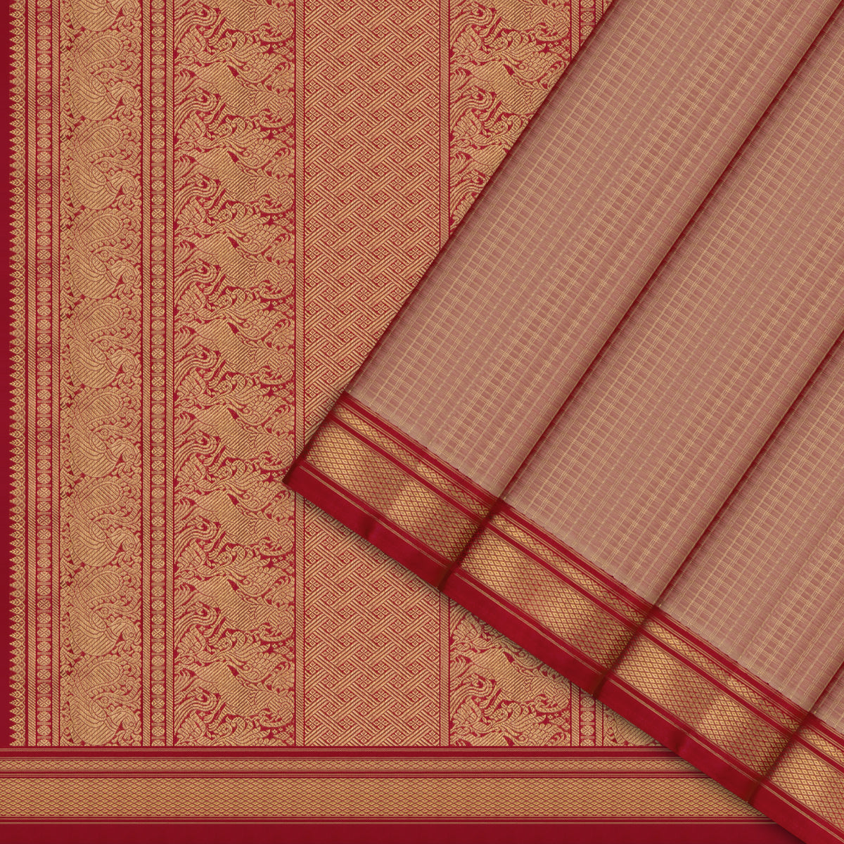 Kanakavalli Kanjivaram Silk Sari 26-599-HS001-04418 - Cover View