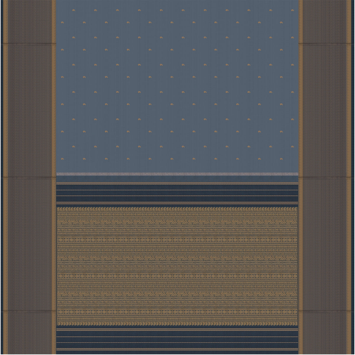 Kanakavalli Kanjivaram Silk Sari 26-599-HS001-04433 - Full View