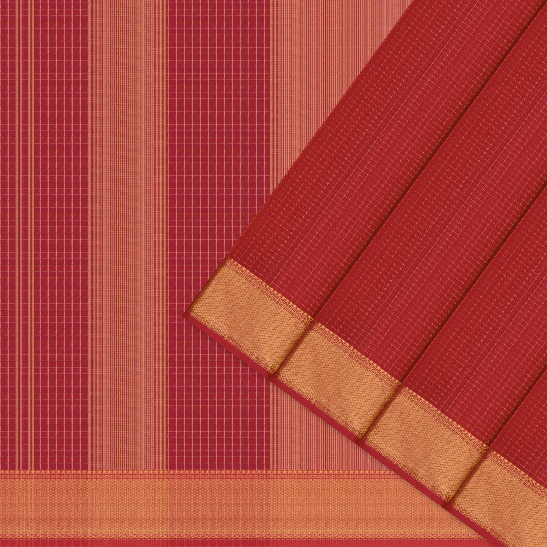Kanakavalli Silk/Cotton Sari 26-610-HS005-01102 - Cover View
