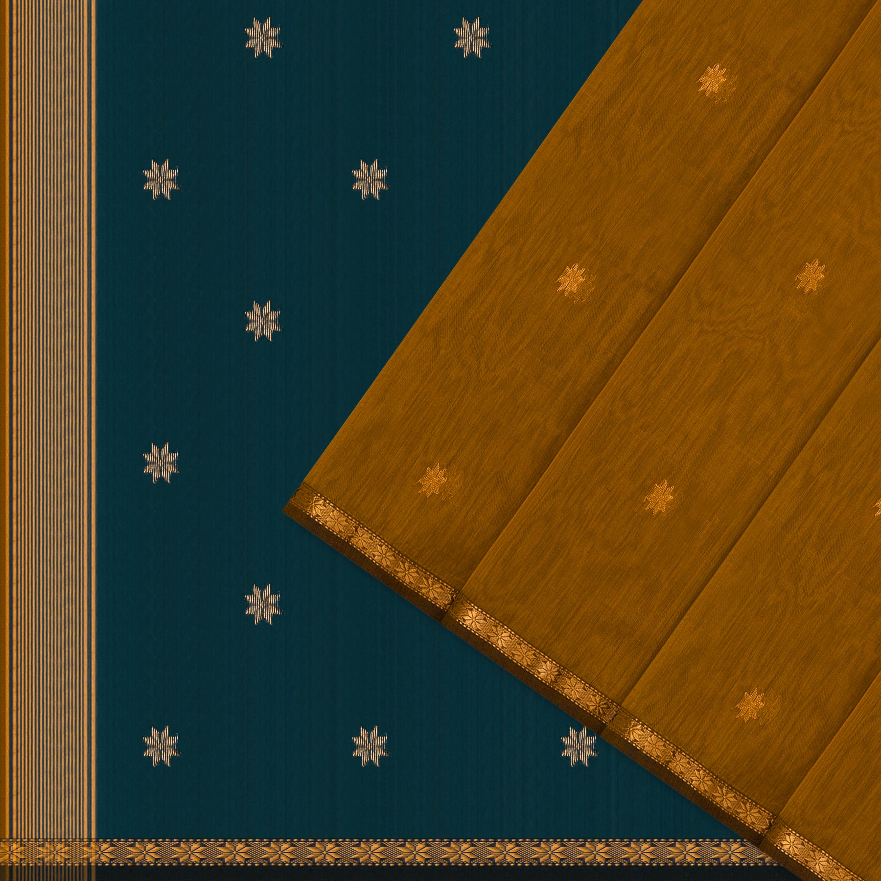 Kanakavalli Silk/Cotton Sari 26-610-HS005-01115 - Cover View
