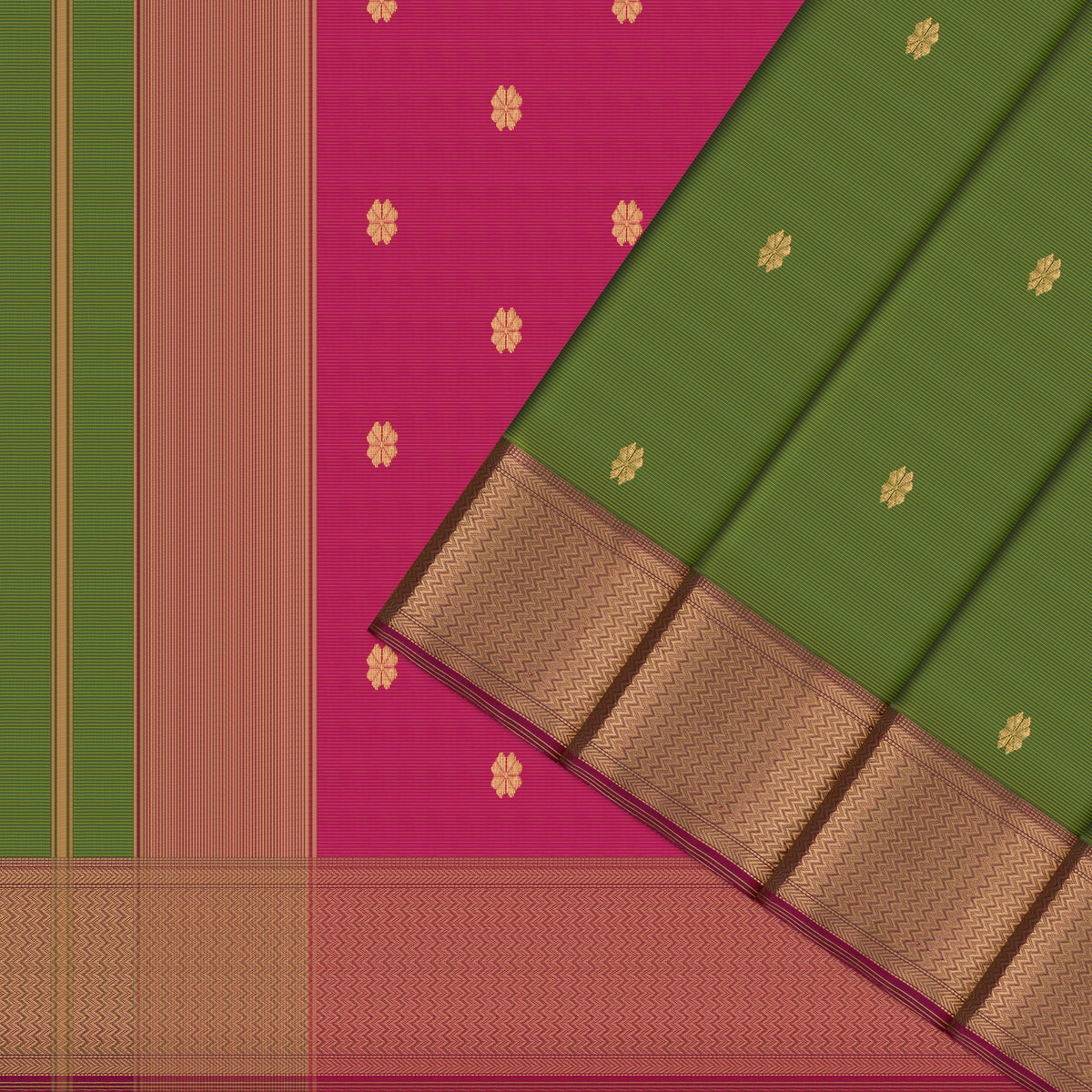 Kanakavalli Silk/Cotton Sari 26-610-HS005-04626 - Cover View