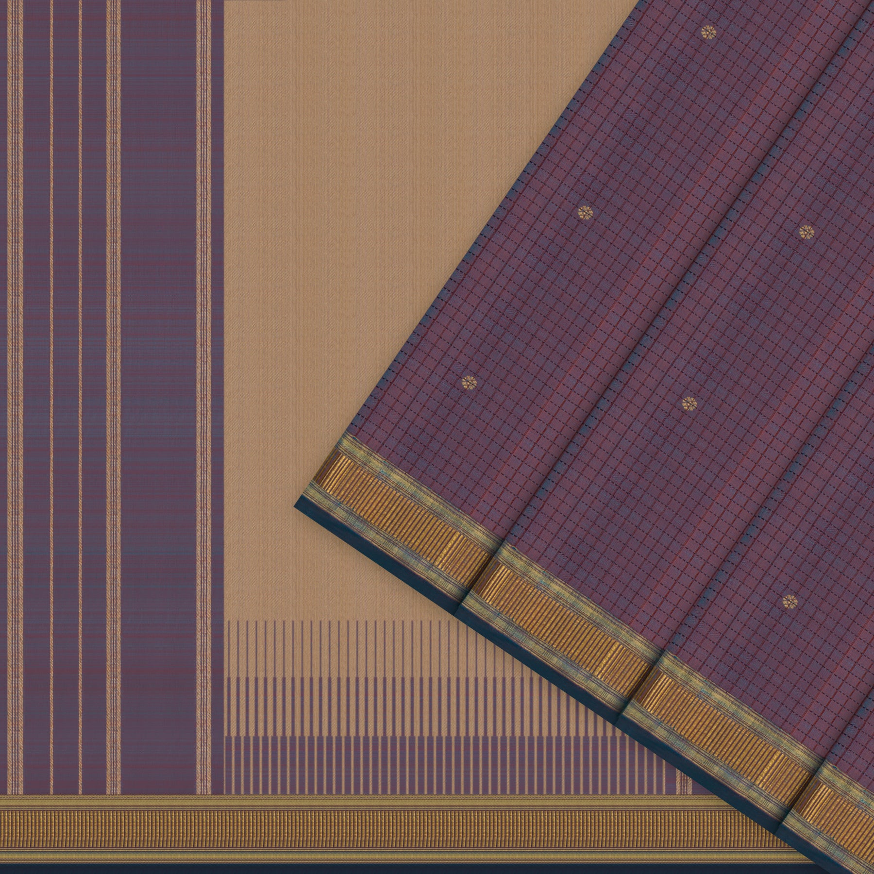 Kanakavalli Kanjivaram Silk Sari 26-611-HS001-00441 - Cover View