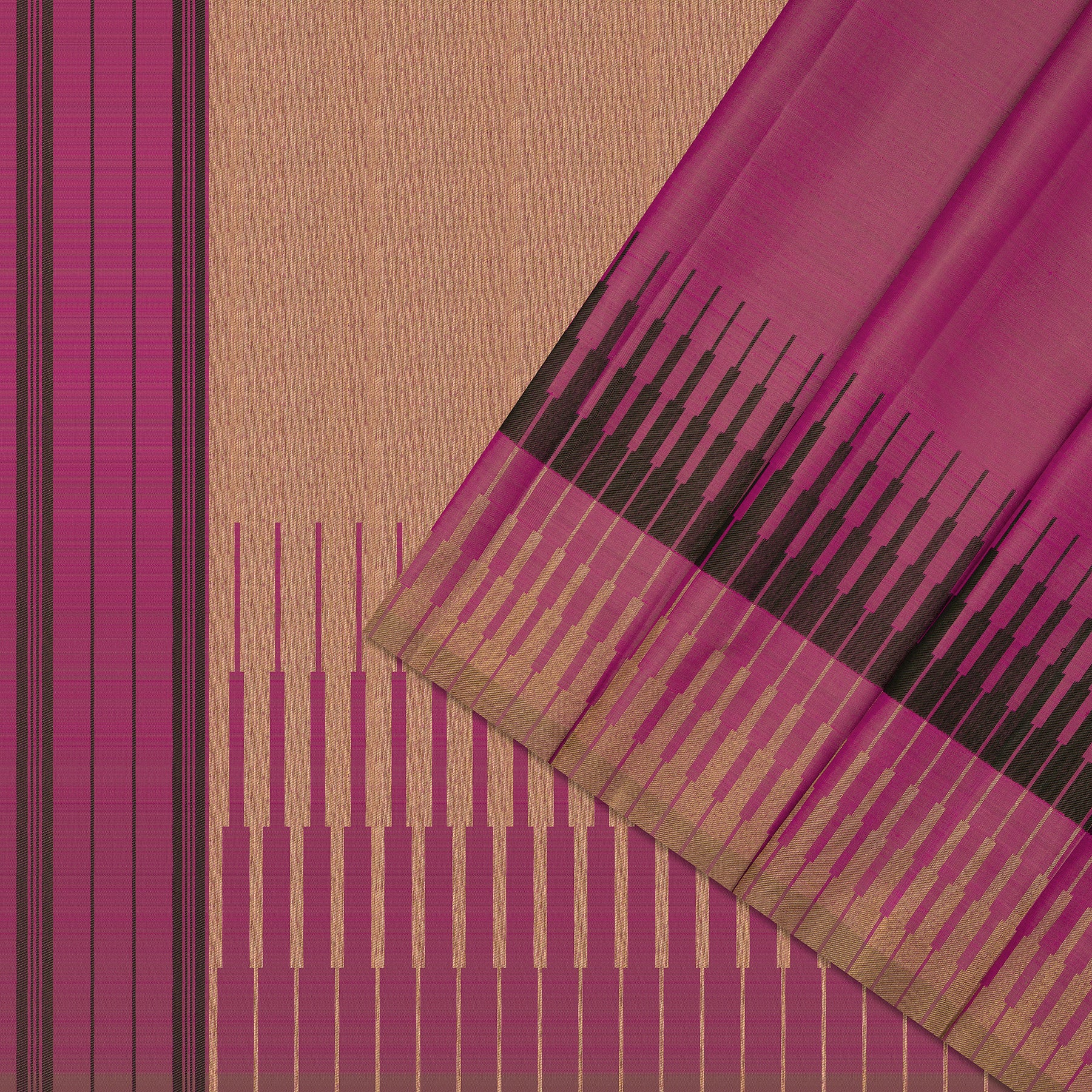 Kanakavalli Kanjivaram Silk Sari 26-611-HS001-00974 - Cover View
