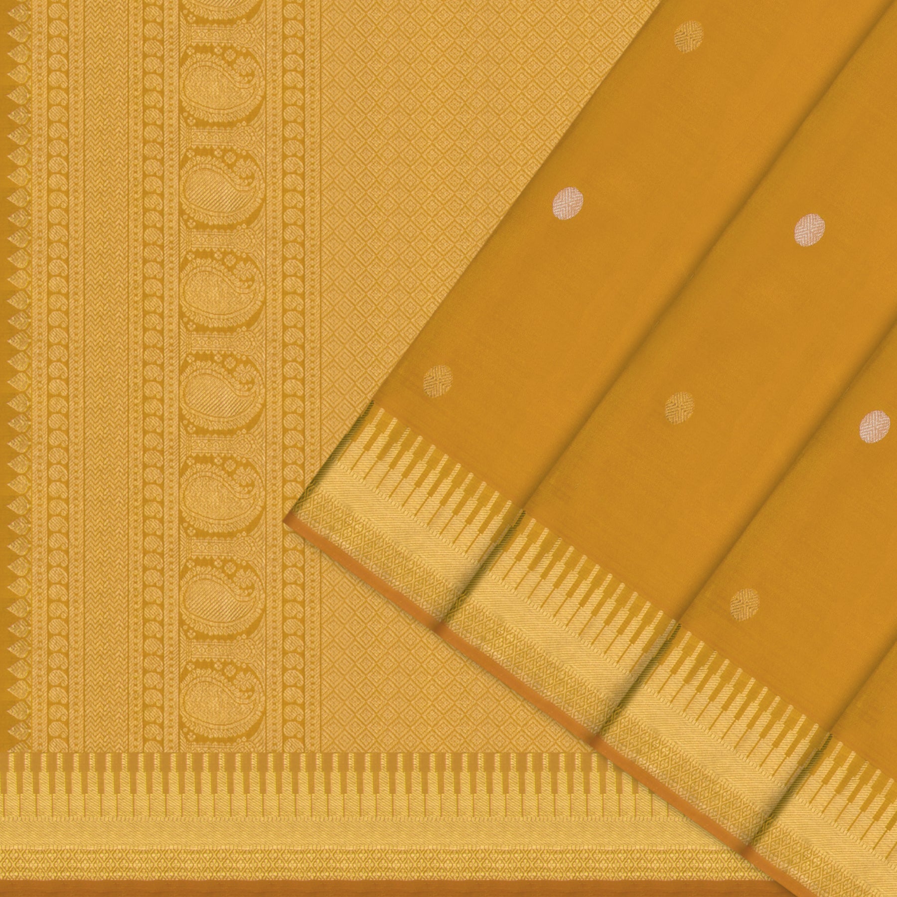 Kanakavalli Kanjivaram Silk Sari 26-611-HS001-00977 - Cover View