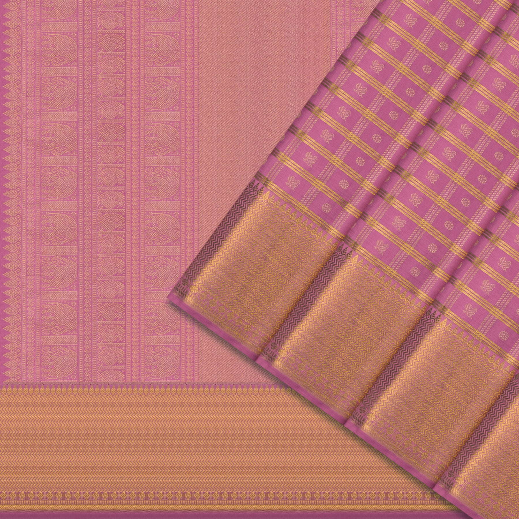 Kanakavalli Kanjivaram Silk Sari 26-611-HS001-01584 - Cover View