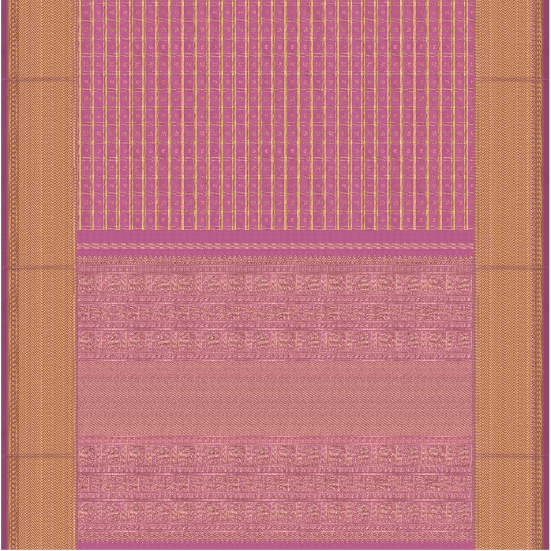 Kanakavalli Kanjivaram Silk Sari 26-611-HS001-01584 - Full View