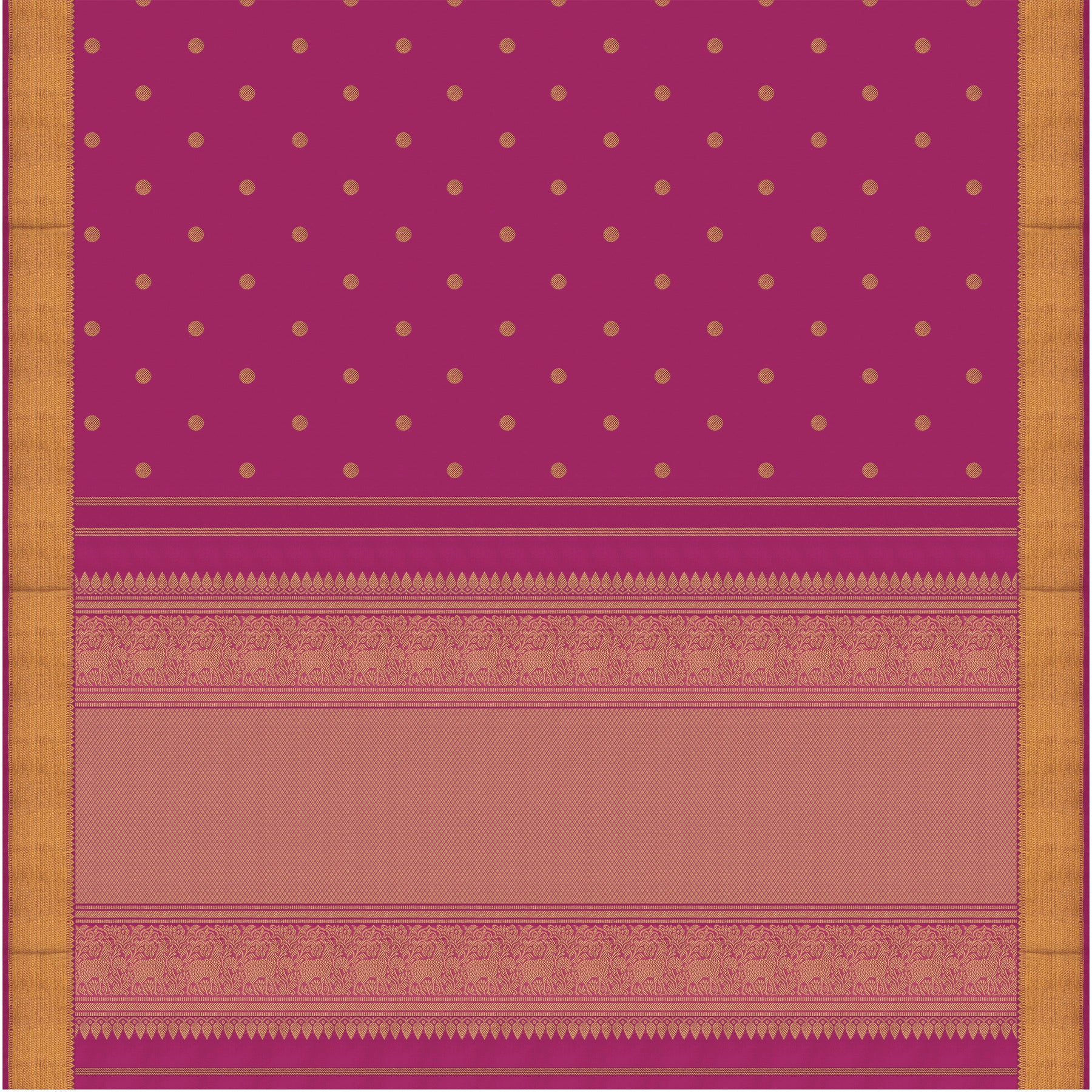 Kanakavalli Kanjivaram Silk Sari 26-611-HS001-01592 - Full View